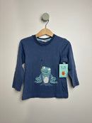 Langarmshirt Frosch • 92 • people wear organic