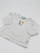 Langarmshirt mit Giraffenprint - Gr. 68 (Feetje)