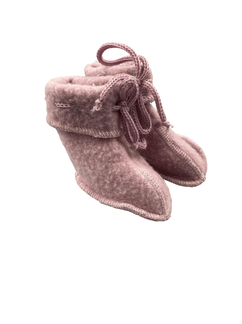 Hausschuhe Schuhe Baby Schühchen mit Bändel Engel Front Image Second Hand