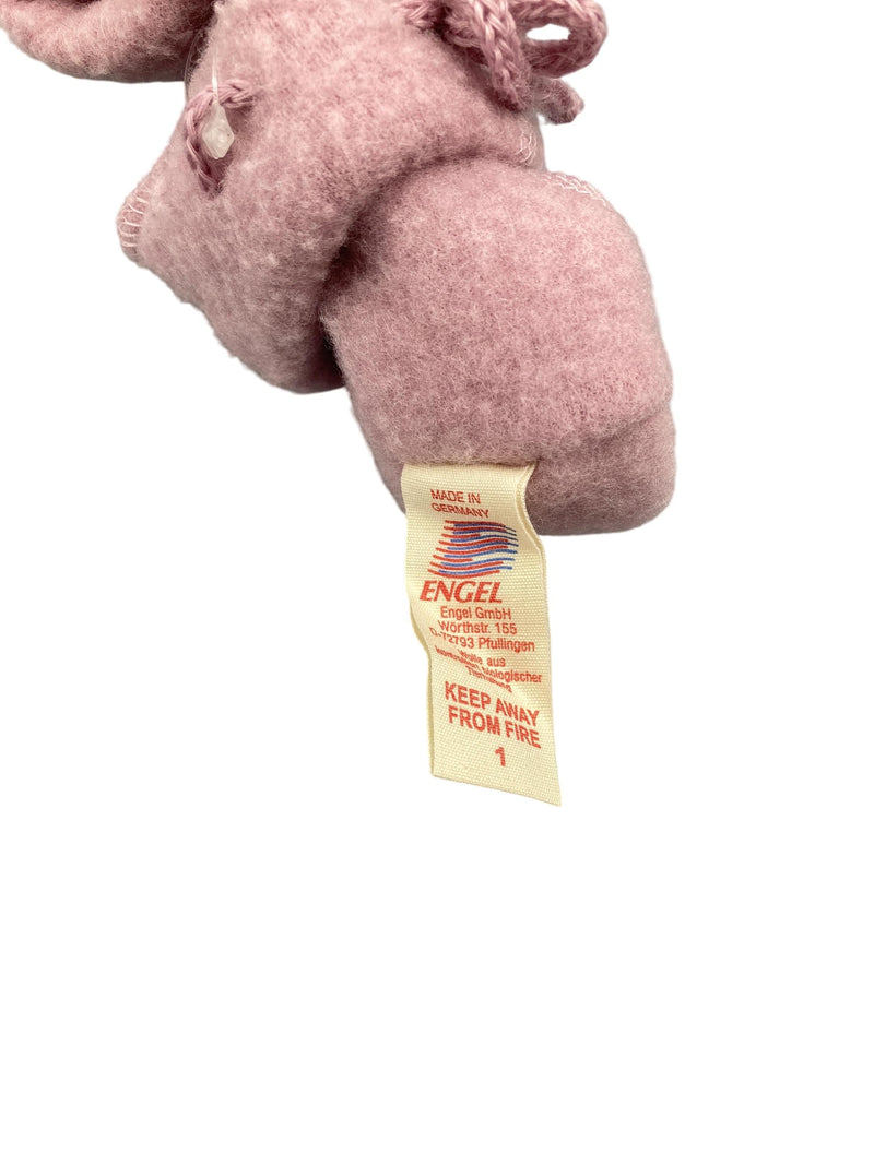 Hausschuhe Schuhe Baby Schühchen mit Bändel Engel Label Image Second Hand