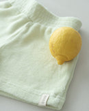 Nuaa B-WARE Relaxed frottee shorts Lime Cream