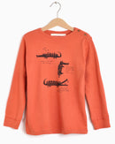 CAMISETA DE BEBÉ CROCODILE DAY ROUTINE