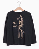 Longsleeve Giraffe 80
