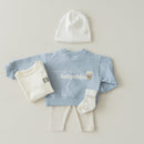 Nuaa B-WARE Babychino Sweater Powder Blue