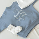 Nuaa B-WARE Do Nothing Oversized Sweater Bluestone