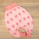 Libminna | Wendbare Strampelhose | Rosa