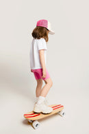 SATURnDAY T-Shirt aus Baumwolle mit Herz-Stickerei