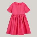 Oversize Kleid in Pink aus Baumwolle