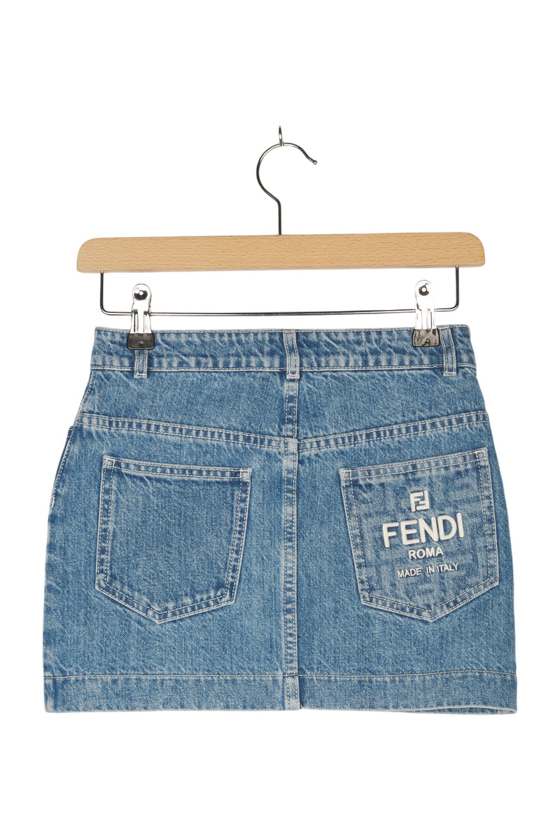 Fendi Rock Jeansrock Denim