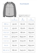 Unisex Sweater - Bio Pullover aus Kuschelsweat | Mika mit Blau Petrol