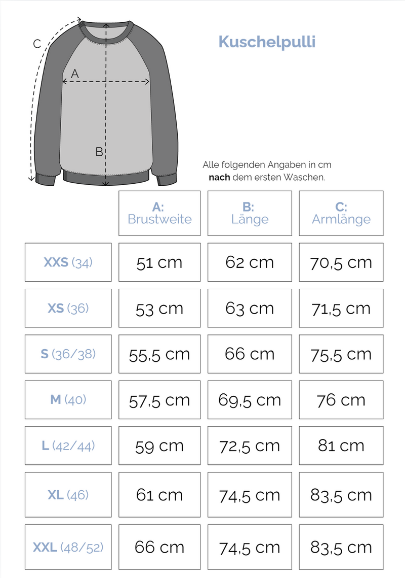 Unisex Sweater - Bio Pullover aus Kuschelsweat | Mika mit Blau Petrol