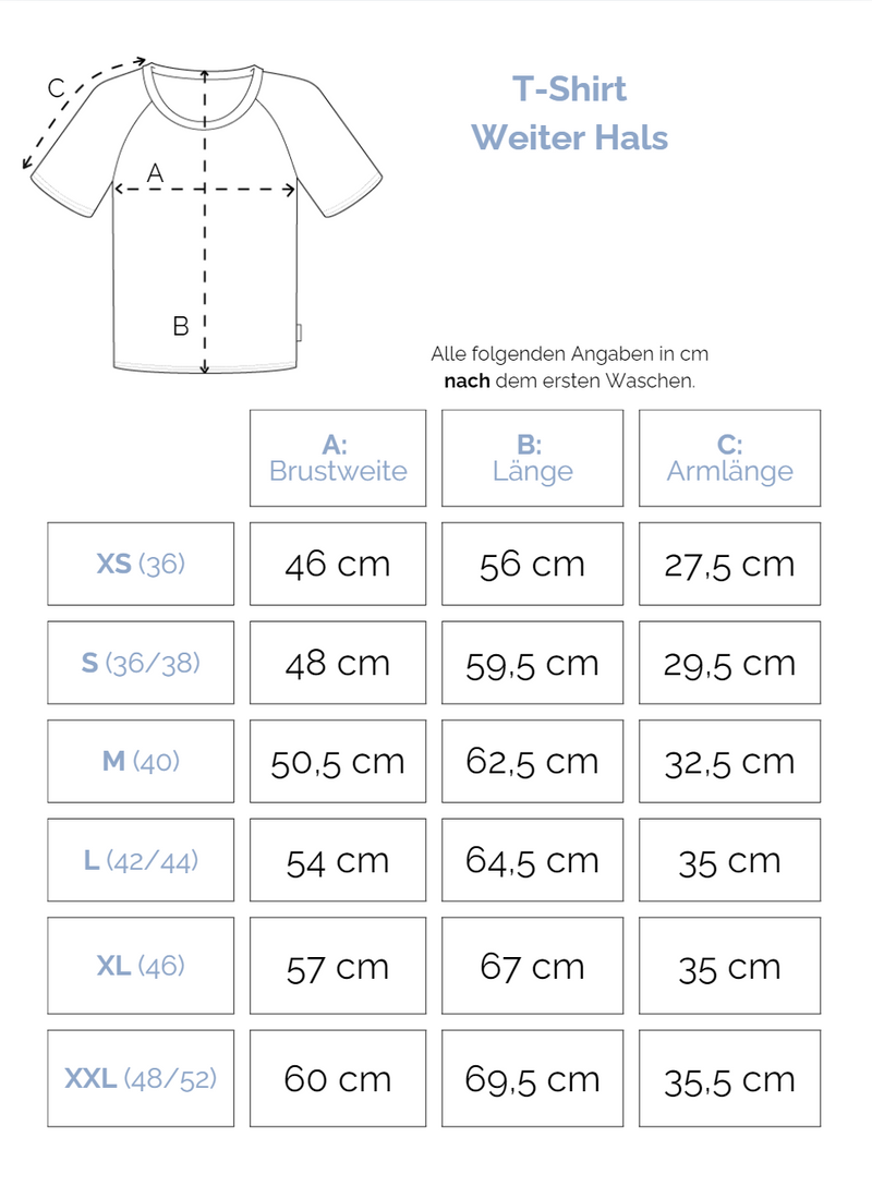 Oktopulli | Raglan Shirt aus fairer Bio-Baumwolle | Marlo 34/36 & 44/46
