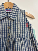 kariertes Vintage Kleid • 86 • topolino