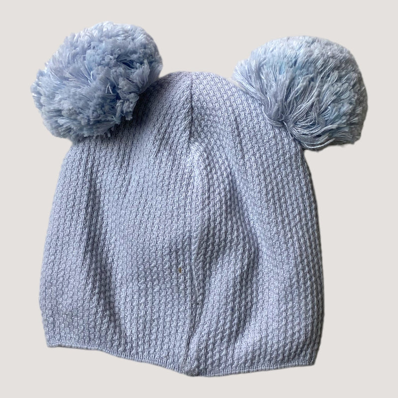 Gugguu cotton pom beanie, sky blue | 50/51cm