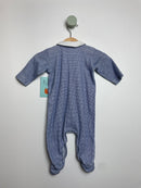 Strampler kariert mit Kragen • 56 • petit bateau