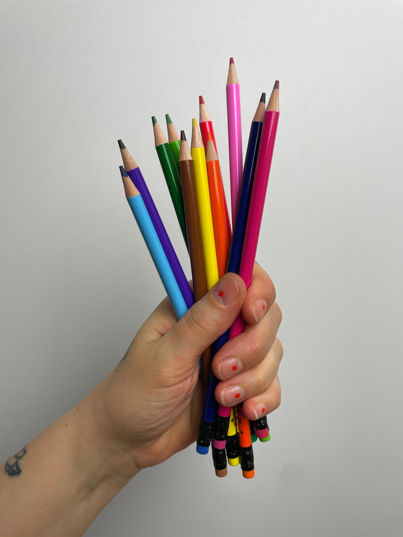 Krabbelkäfer • Radierbare Buntstifte