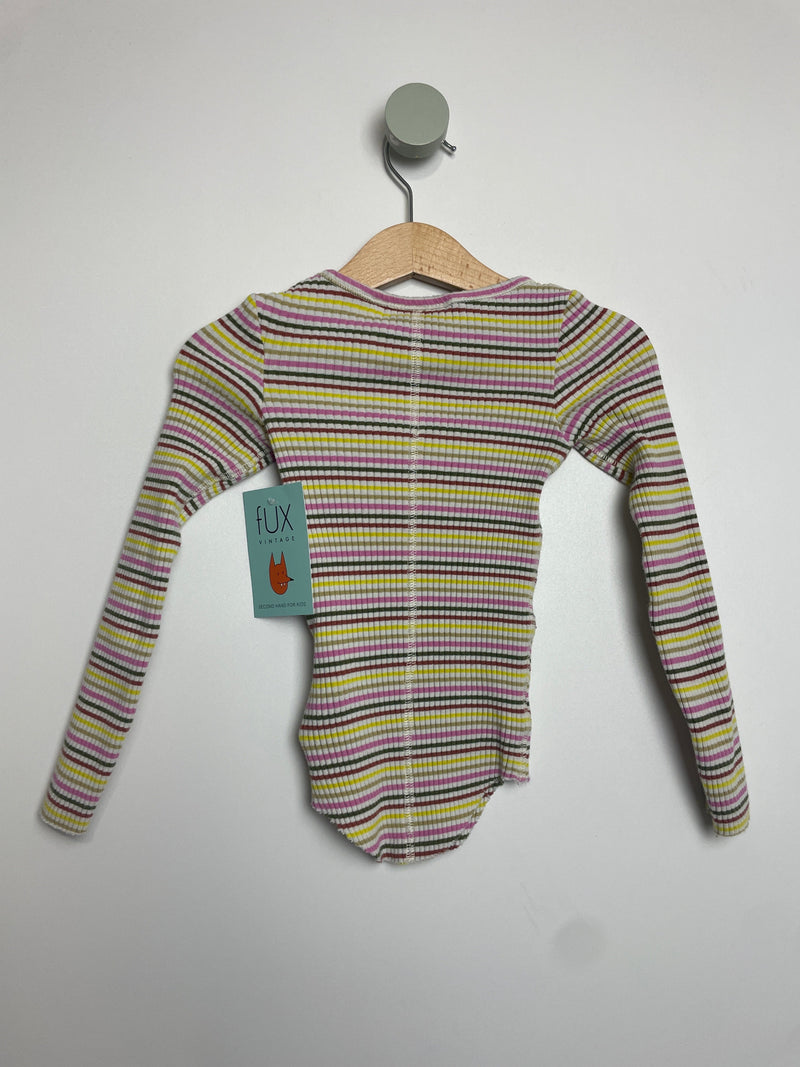 Ripp Langarmshirt Streifen • 98 • molo