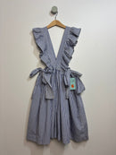 Vintage Kleid mit Rüschenträgern • 134 • h&m