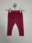 Ripp Leggings Blümchen • 74 • zara