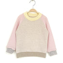 kronjuwel Kaschmirpullover 86/92 beige rosa Upcycling