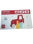 Moover Kindergarderobe - Truck rot 43 x 28 cm