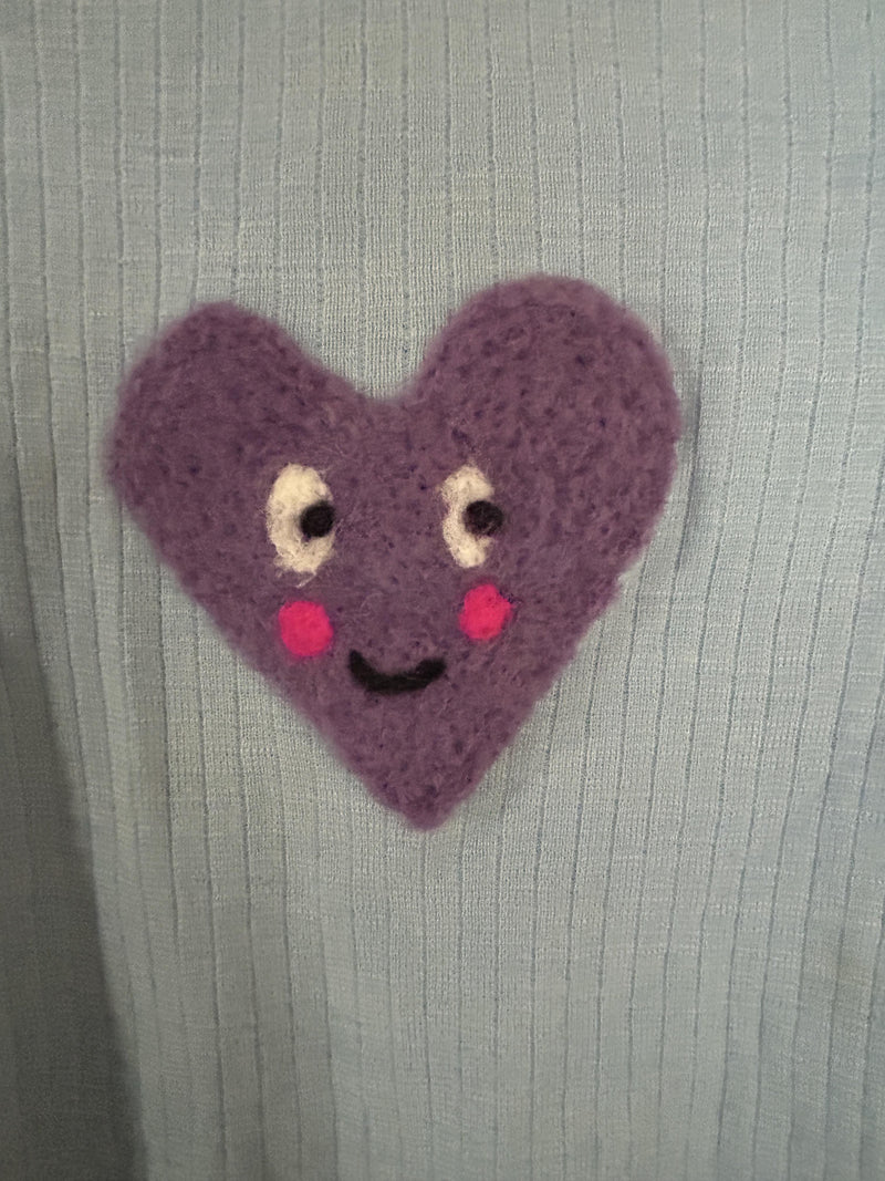 Ettmoln Herz Unterhemd 86 | 18m