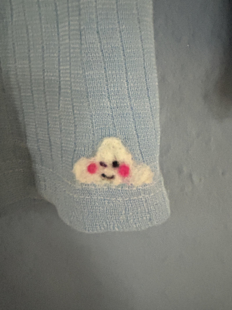 Ettmoln Herz Unterhemd 86 | 18m