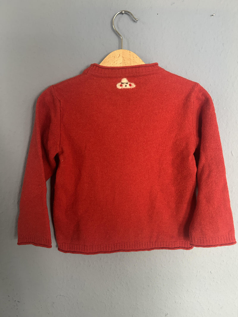 Ettmoln Fliegenpilz Pullover 98 | 3yrs