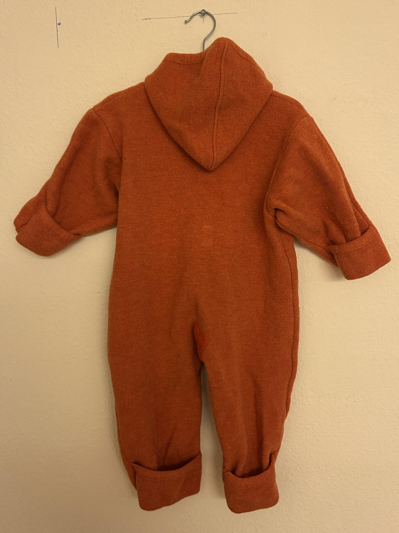 Ettmoln Wollanzug mit Lila figuren 74 | 09m