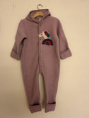 Ettmoln Wolleanzug mit Einhorn 86 | 18m, 92 | 2yrs