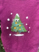 Ettmoln Wolle Seide Body mit Weihnachtsbaum 68 | 06m