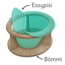 Easypisi Bömmi aus Birkenfurnier B-Ware | Gestell für das Easypisi Abhaltetöpfchen
