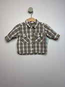 Wattiertes Overshirt Kariert • 62 • h&m