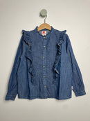 Jeans Rüschenbluse • 116 • american outfitters