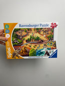 Puzzle tiptoi Zoo • 2x24• ravensburger