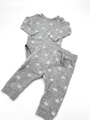 Zweiteiler mit Sternenmuster - Gr. 62 (H&M)