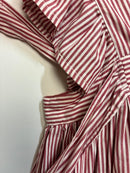 Vintage Kleid mit Rüschenträgern • 134 • h&m