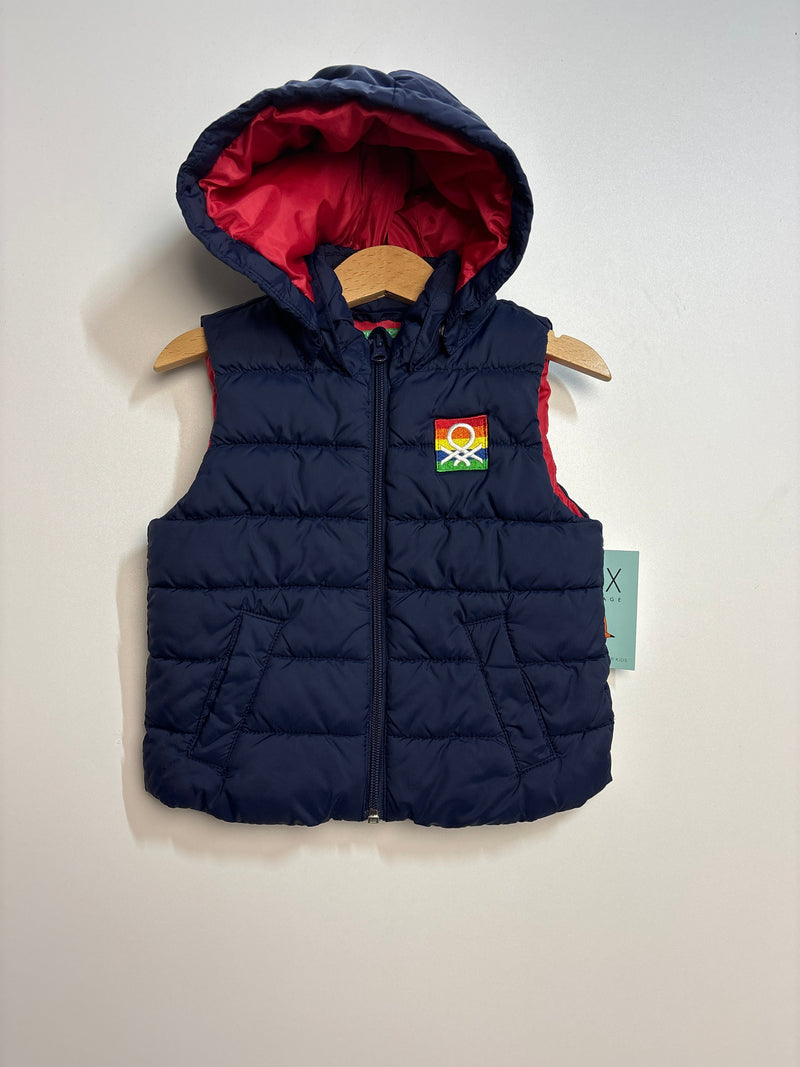 Puffer Weste • 80 • benetton