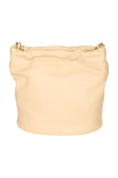 Lauren Ralph Lauren Nappa Leder Medium Emmy Bucket Handtasche - Pergament Resort Beige