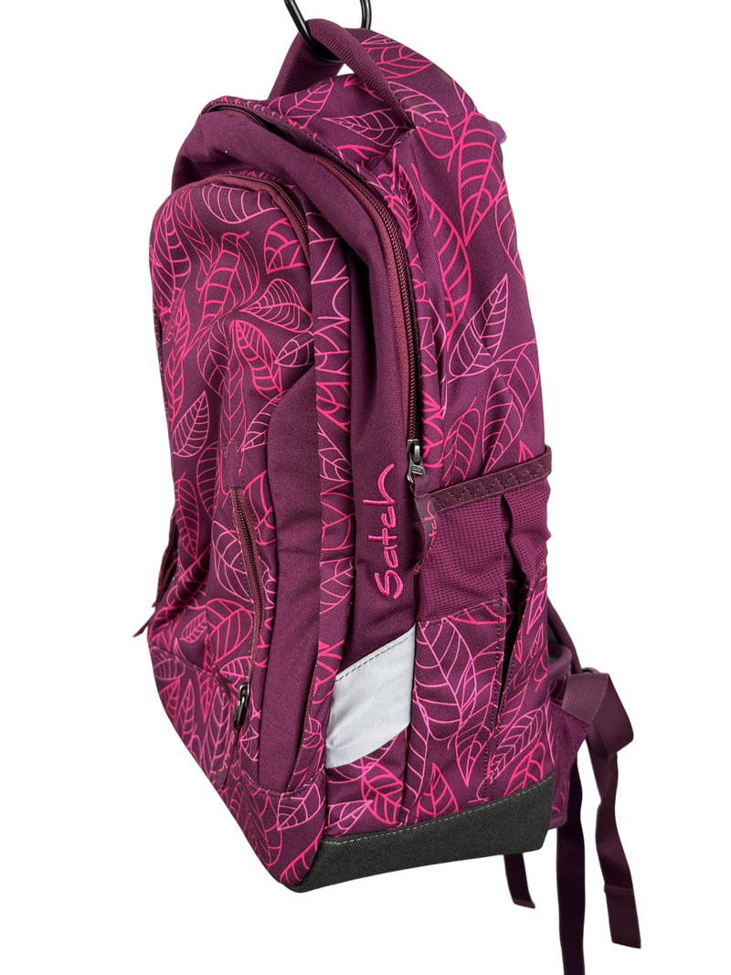 Satch Sleek Schulrucksack lila