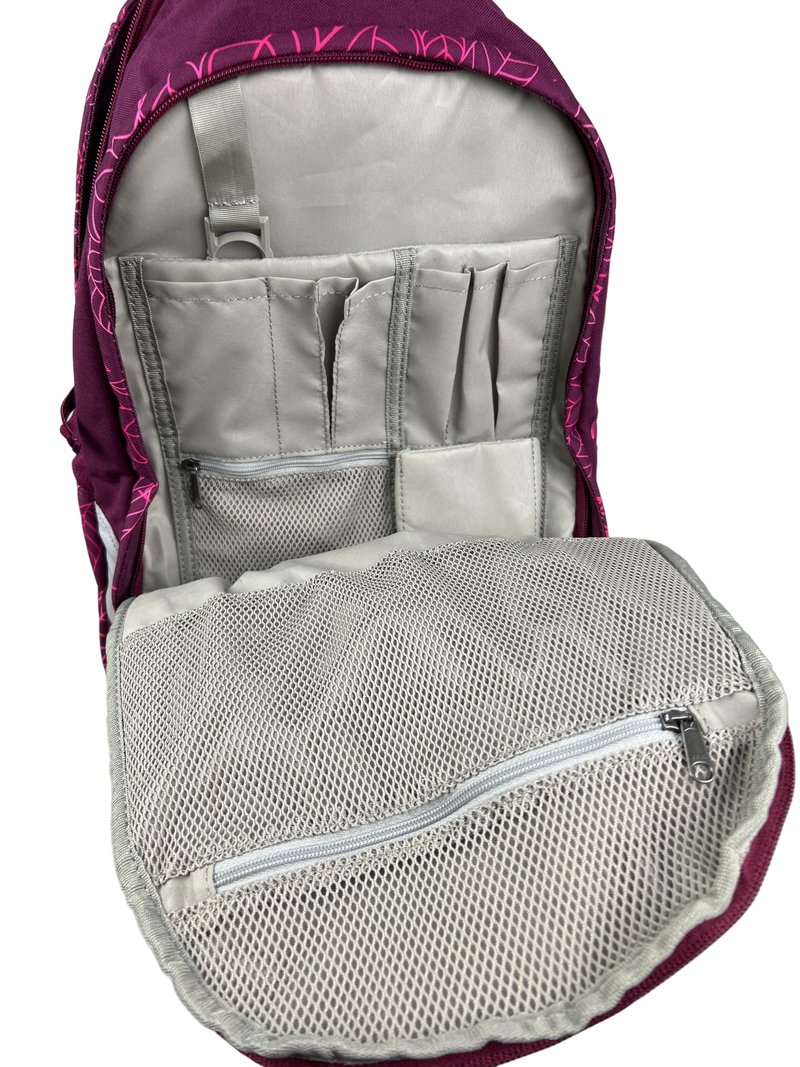 Satch Sleek school backpack purple