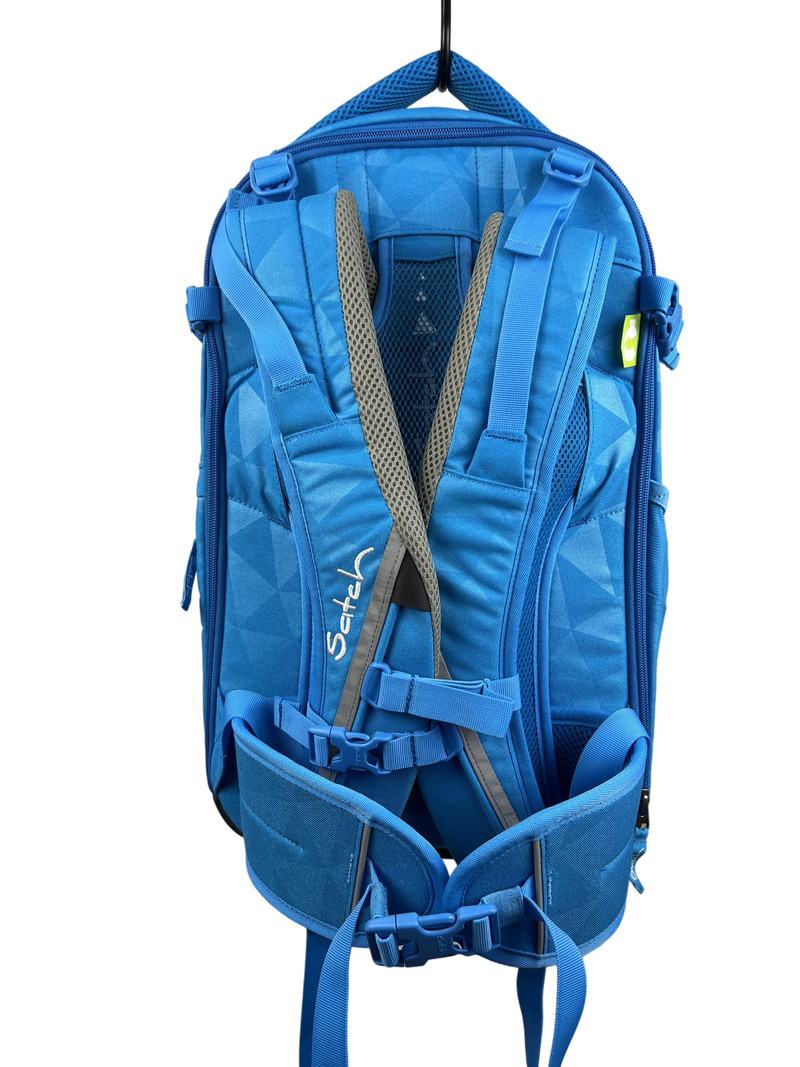 Satch Match Schulrucksack blau