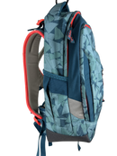 Satch Sleek Petrol Triangle Schulrucksack