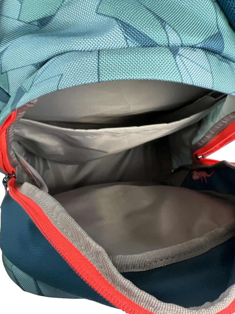 Satch Sleek Petrol Triangle Schulrucksack