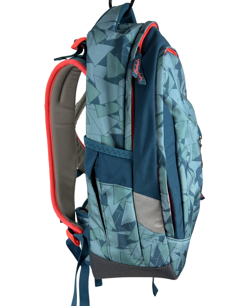 Satch Sleek school backpack turquoise