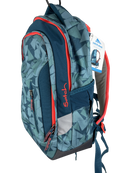 Satch Sleek Petrol Triangle Schulrucksack