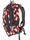 Satch Sleek Schulrucksack karo