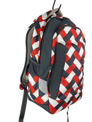 Satch Sleek Schulrucksack karo