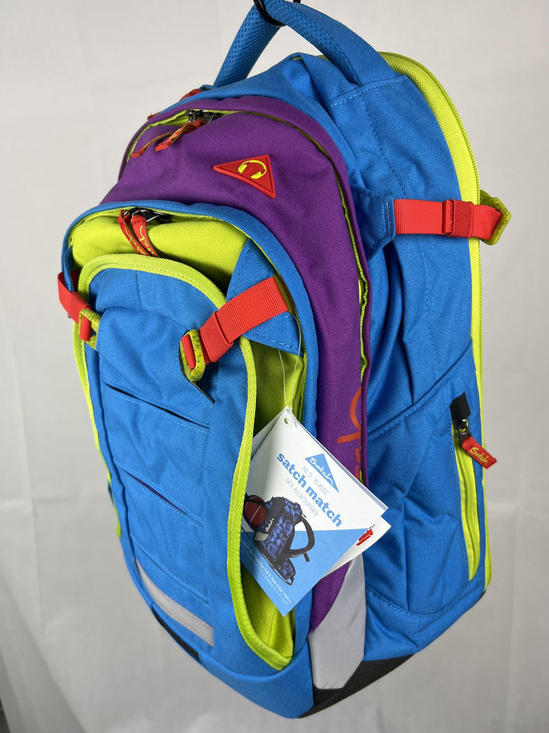 Satch Match Schulrucksack bunt