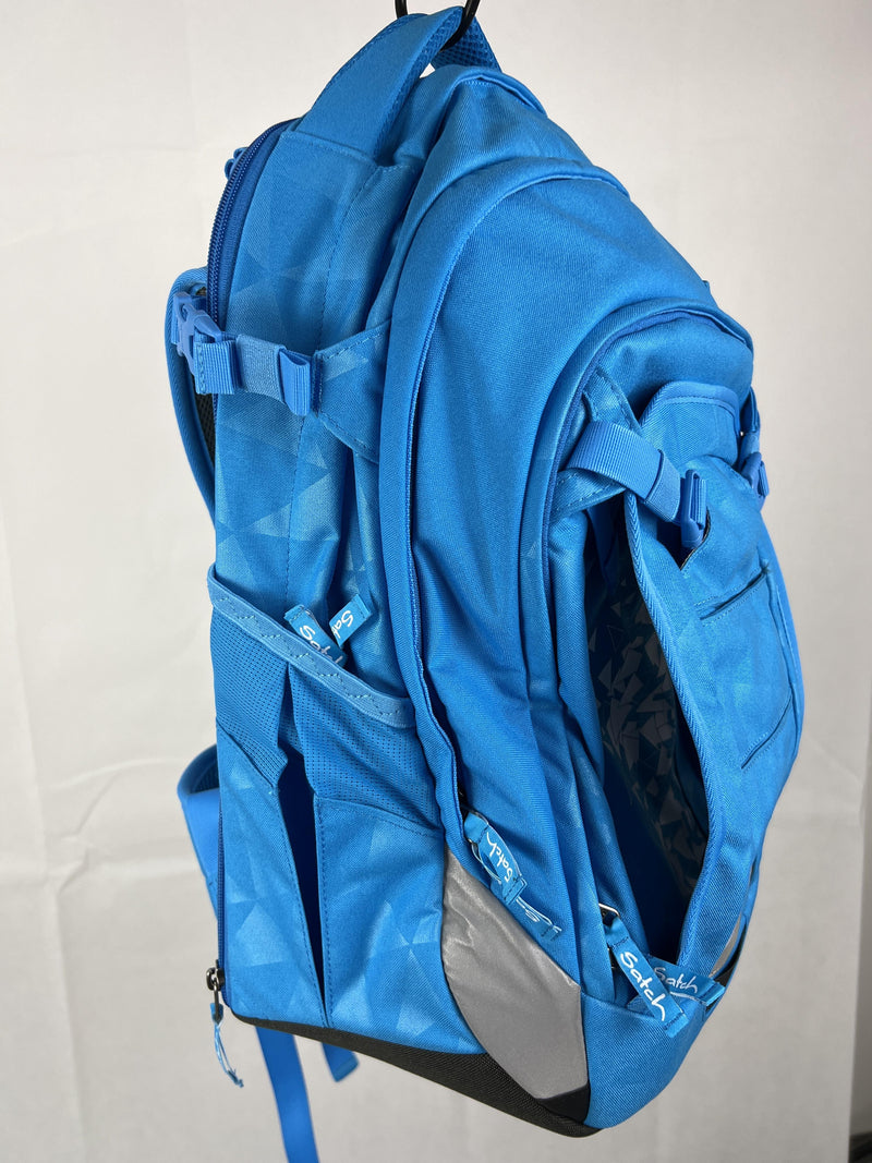 Satch Match Schulrucksack blau